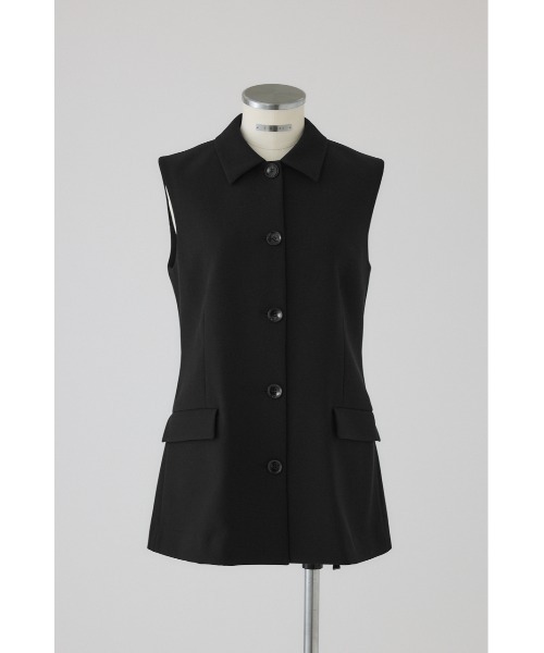 RIM.ARK（リムアーク）の「Classy sleeveless tops クラッシースリーブレストップス（シャツ/ブラウス・レディース・ライトカーキ/ダークネイビー/ブラック・FREE）」の13枚目の写真