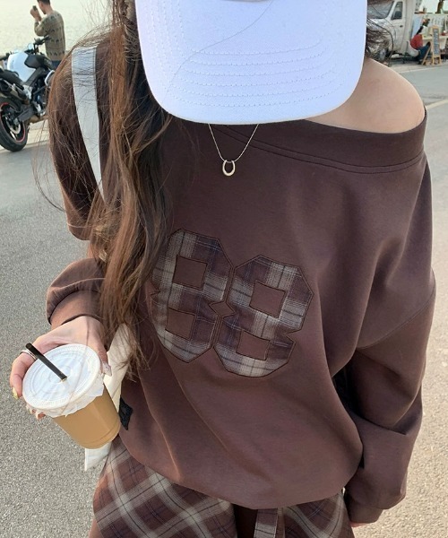 上下セット】ナンバリング スウェット×スウェットパンツ セットアップ