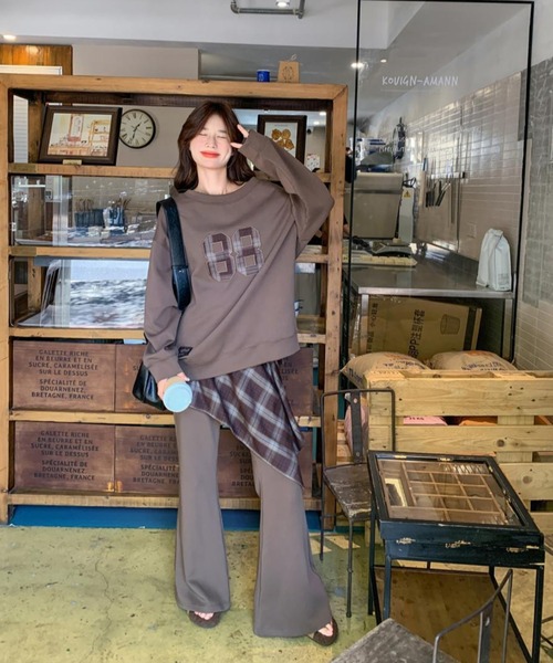 セール】【上下セット】ナンバリング スウェット×スウェットパンツ