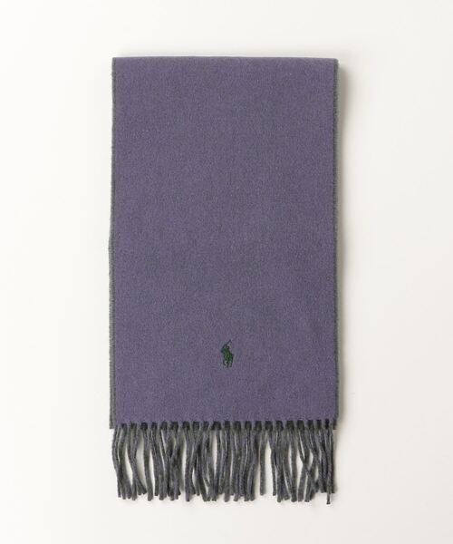 リバーシブル ウールブレンド マフラー（マフラー）｜POLO RALPH