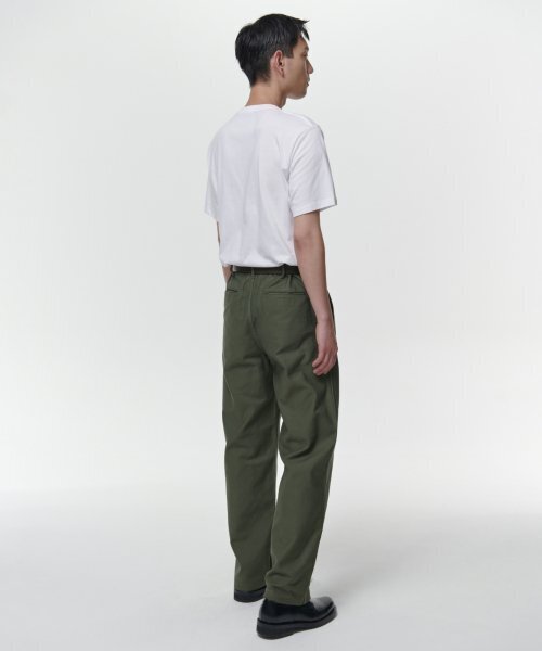 MUSINSA STANDARD（ムシンサスタンダード）の「ホワイトサテンオフィサーパンツ[カーキ]（その他パンツ・メンズ・その他・40/31/33/26/27/28/29/38/42/36/34/32/30）」の8枚目の写真