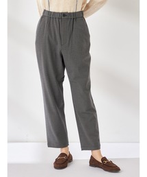 ソフトサーモクロップドテーパードパンツ