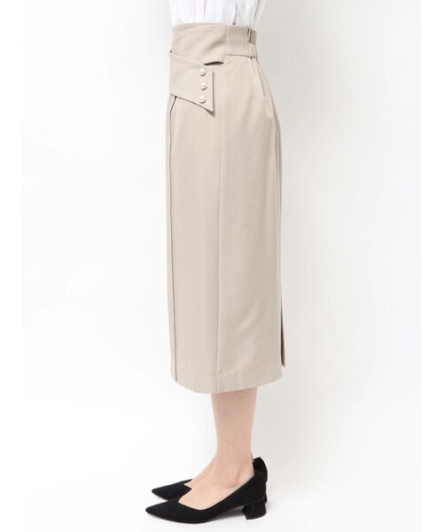 TONAL(トーナル)の「クロスパールタイトスカート(スカート・レディース・ベージュ/ネイビー/ブラウン・SMALL/MEDIUM)」の21枚目の写真
