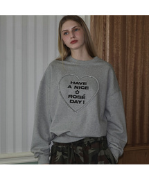 ROSEFRANTZ | In the heart Sweatshirt [Gray](スウェット)