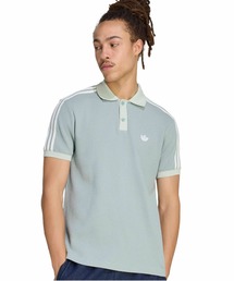 Adidas ワッフルニット 半袖ポロシャツ adidas（アディダス） ポロシャツ オリジナルス ワッフル ニット