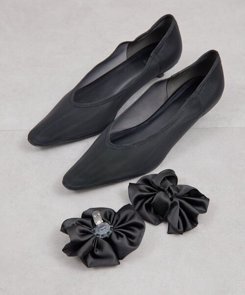 GALLARDAGALANTE（ガリャルダガランテ）の「【2.718】2wayシアーパンプス（パンプス・レディース・ブラック・36/37/38）」の4枚目の写真