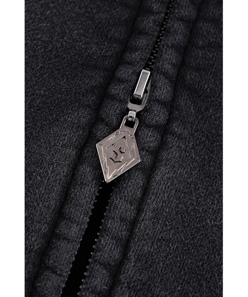 SUPPLIER(サプライヤー)の「ジップフーディ|Splash Rhinestone Iron Logo Zip Hoodie|SUPPLIER(パーカー・メンズ・ブラック/ネイビー・SMALL/MEDIUM/LARGE/X-LARGE/XX-LARGE)」の7枚目の写真