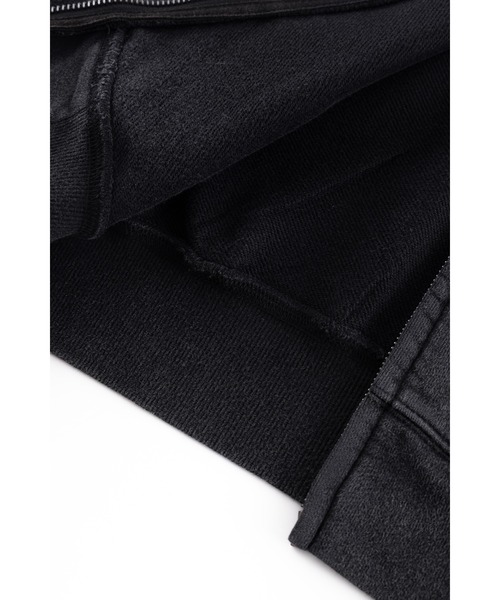 SUPPLIER(サプライヤー)の「ジップフーディ|Splash Rhinestone Iron Logo Zip Hoodie|SUPPLIER(パーカー・メンズ・ブラック/ネイビー・SMALL/MEDIUM/LARGE/X-LARGE/XX-LARGE)」の8枚目の写真