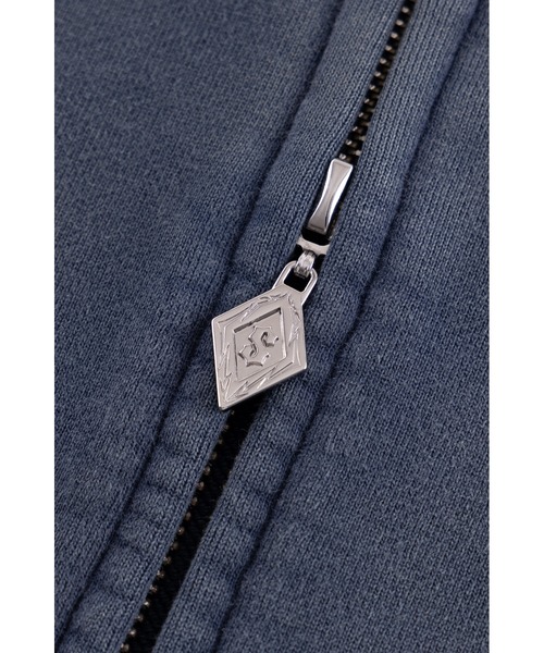 SUPPLIER(サプライヤー)の「ジップフーディ|Splash Rhinestone Iron Logo Zip Hoodie|SUPPLIER(パーカー・メンズ・ブラック/ネイビー・SMALL/MEDIUM/LARGE/X-LARGE/XX-LARGE)」の16枚目の写真