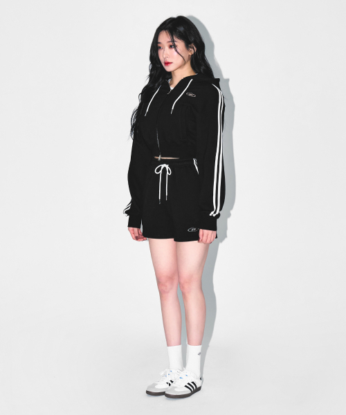 BORN TO WIN（ボーントゥウィン）の「W CHROME B TRACK LINE SHORTS [BLACK]（その他パンツ・レディース・その他・1/2）」の10枚目の写真