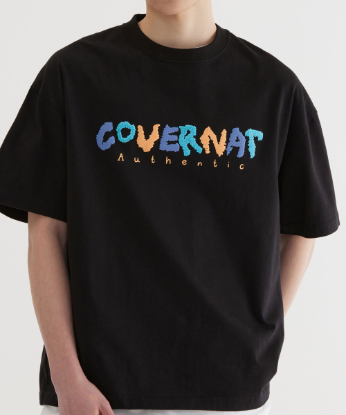 COVERNAT(カバーナット)の「ドゥードゥーロゴグラフィックTシャツブラック(Tシャツ/カットソー・レディース・その他・X-SMALL/SMALL/MEDIUM/LARGE/X-LARGE/XX-LARGE)」の7枚目の写真