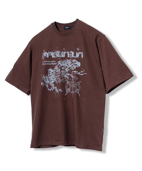MASSNOUN(マスノウン)の「スネークリアルオーバーサイズ半袖Tシャツ MSFTS004-BR(Tシャツ/カットソー・レディース・その他・X-LARGE)」の1枚目の写真