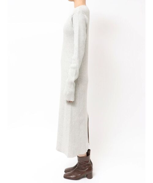 Ungrid（アングリッド）の「ヘンリーネックニットワンピース（ワンピース・レディース・ブラック/オレンジ/ライトグレー・FREE）」の20枚目の写真