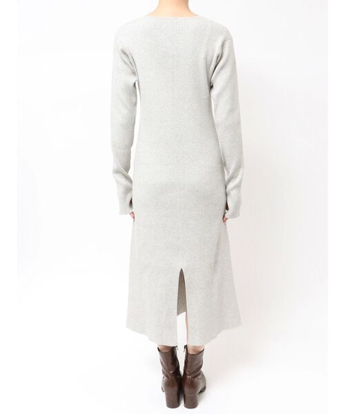 Ungrid（アングリッド）の「ヘンリーネックニットワンピース（ワンピース・レディース・ブラック/オレンジ/ライトグレー・FREE）」の21枚目の写真