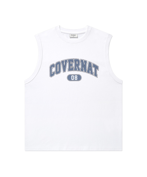 COVERNAT（カバーナット）の「アーチ08ロゴスリーブレスホワイト（Tシャツ/カットソー・レディース・その他・SMALL/MEDIUM/LARGE/X-LARGE）」の10枚目の写真