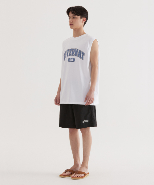 COVERNAT（カバーナット）の「アーチ08ロゴスリーブレスホワイト（Tシャツ/カットソー・レディース・その他・SMALL/MEDIUM/LARGE/X-LARGE）」の5枚目の写真