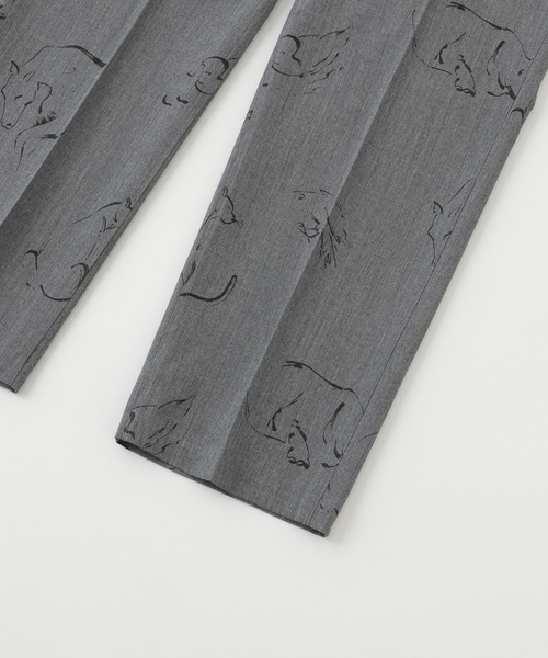 EDIFICE（エディフィス）の「OLD JOE（オールド ジョー） ORIGINAL PRINTED EASY TROUSER（スラックス・メンズ・チャコールグレー・32）」の4枚目の写真