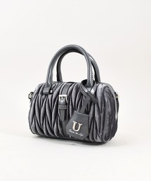 U | ムー ジュリア プティ ベルベットボストンバッグ(ボストンバッグ)