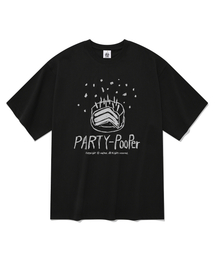 パーティプファー半袖Tシャツブラック