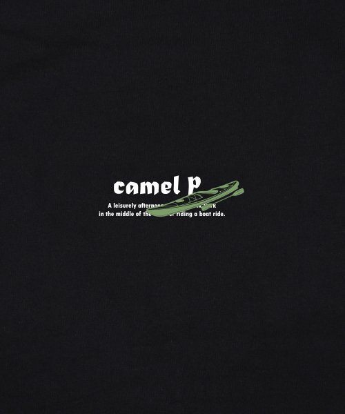 CAMEL WORK(キャメルワーク)の「カメルパーク 半袖Tシャツ(ブラック)(Tシャツ/カットソー・メンズ・その他・LARGE/MEDIUM/X-LARGE)」の4枚目の写真