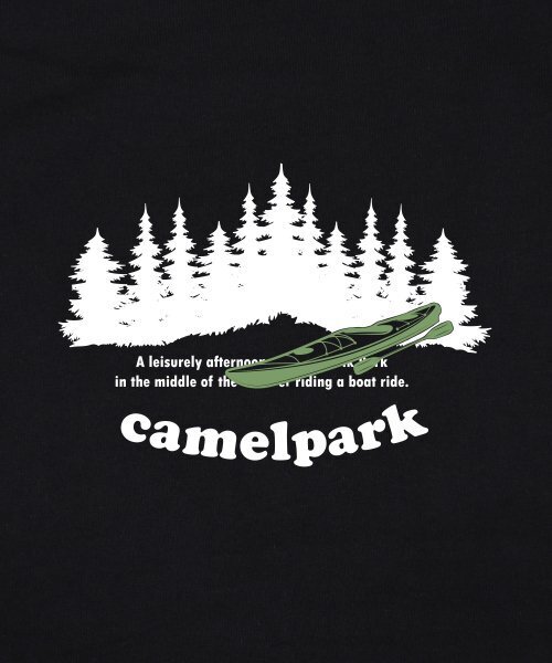 CAMEL WORK(キャメルワーク)の「カメルパーク 半袖Tシャツ(ブラック)(Tシャツ/カットソー・メンズ・その他・LARGE/MEDIUM/X-LARGE)」の5枚目の写真
