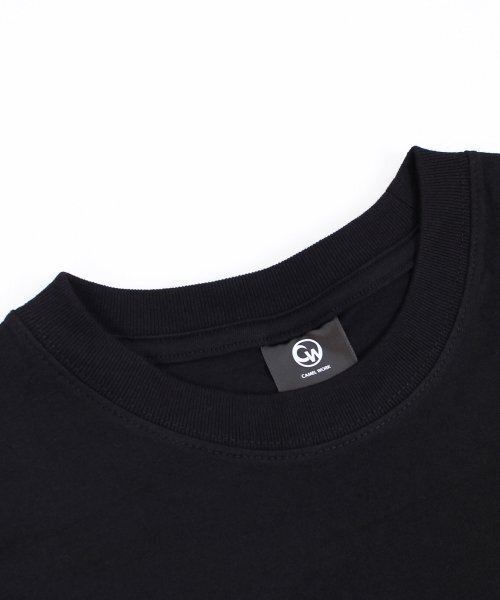 CAMEL WORK(キャメルワーク)の「カメルパーク 半袖Tシャツ(ブラック)(Tシャツ/カットソー・メンズ・その他・LARGE/MEDIUM/X-LARGE)」の6枚目の写真
