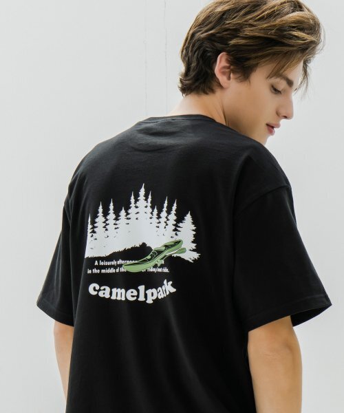 CAMEL WORK(キャメルワーク)の「カメルパーク 半袖Tシャツ(ブラック)(Tシャツ/カットソー・メンズ・その他・LARGE/MEDIUM/X-LARGE)」の10枚目の写真