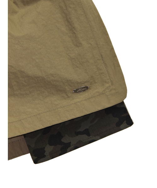 HETIT(ヘティ)の「カモナイロンストリングショーツ(カーキ)(その他パンツ・レディース・その他・SMALL/MEDIUM)」の5枚目の写真