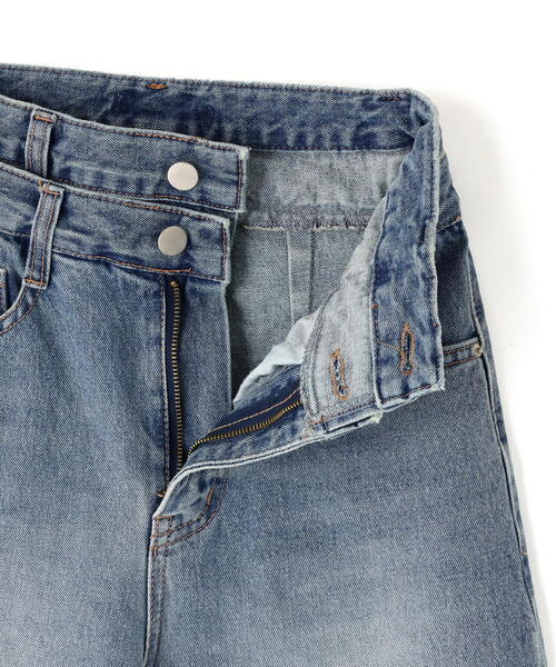 ROYAL FLASH（ロイヤルフラッシュ）の「MITSUKI/ミツキ/Ｗウエストデニムパンツ（デニムパンツ・レディース・ブルー・M/S）」の12枚目の写真