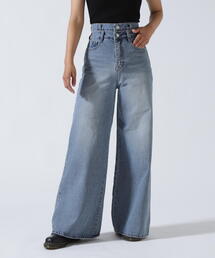 ROYAL FLASH | MITSUKI/ミツキ/Ｗウエストデニムパンツ(デニムパンツ)