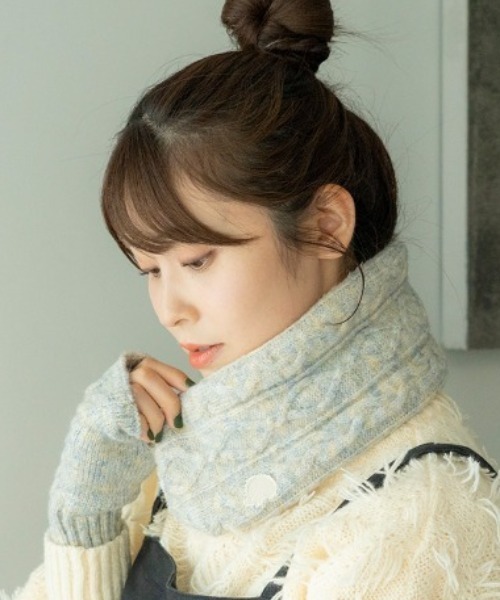 刺繍ネックウォーマー（ネックウォーマー/スヌード）｜SCANDINAVIAN