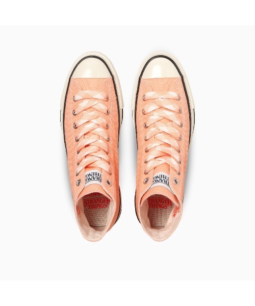 CONVERSE(コンバース)の「CONVERSE ALL STAR AGED 87 CL HI / STRANGER THINGS 5(コンバース オールスター エイジド 87 CL HI / ストレンジャー・シングス 5)(スニーカー・メンズ・ピンク系・23cm/23.5cm/24cm/24.5cm/25cm/25.5cm/26cm/26.5cm/27cm/27.5cm/28cm/29cm)」の4枚目の写真