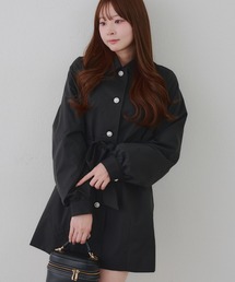 continuer de NICE CLAUP（コンティニューデナイスクラップ）の「【2026SS】パールボタンミドルトレンチコート（トレンチコート）」