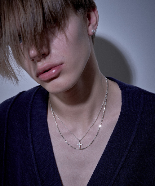 N.e-N-10 Cross Cubic Necklace（ネックレス）｜AG47（エイジー47）の