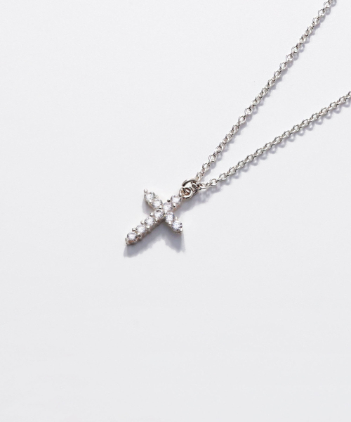 N.e-N-10 Cross Cubic Necklace（ネックレス）｜AG47（エイジー47）の