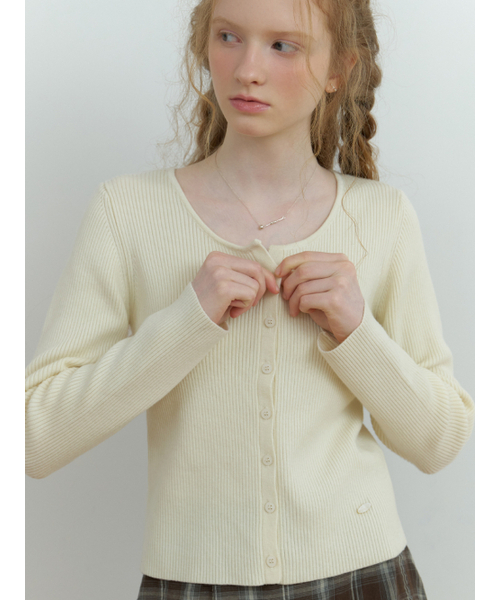 RE_L(リエル)の「Loe wool cardigan (ivory)(カーディガン/ボレロ・レディース・その他・FREE)」の5枚目の写真