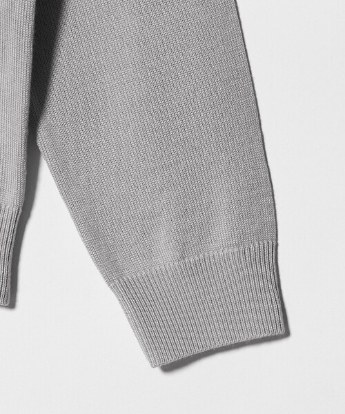 A DAY IN THE LIFE UNITED ARROWS(アデイインザライフユナイテッドアローズ)の「テンジク クルーネック ニット-ウォッシャブル-<A DAY IN THE LIFE>(ニット/セーター・メンズ・ダークグレー/ブラック/ナチュラル・L/M/S)」の6枚目の写真