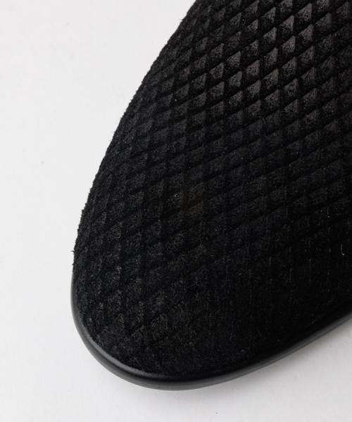 alfredoBANNISTER(アルフレッドバニスター)の「【26S/S】Vカット レザー スリッポン シューズ(スリッポン・メンズ・ブラック/ブラック系その他・42/41/40/39/45/44/43)」の14枚目の写真