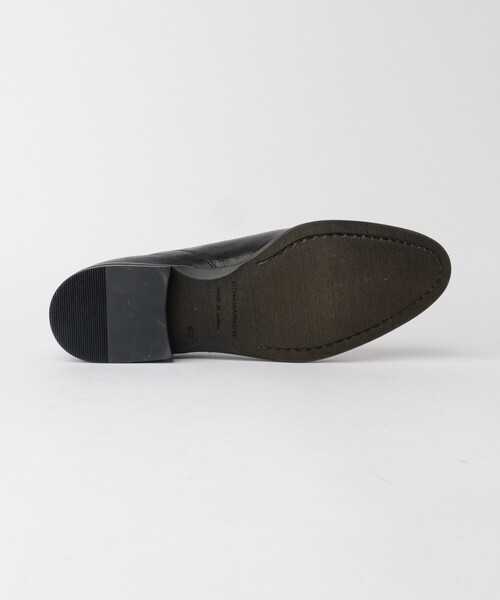 alfredoBANNISTER(アルフレッドバニスター)の「【26S/S】Vカット レザー スリッポン シューズ(スリッポン・メンズ・ブラック/ブラック系その他・42/41/40/39/45/44/43)」の15枚目の写真
