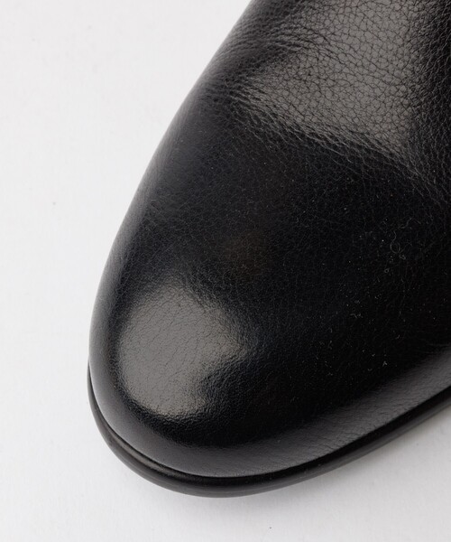 alfredoBANNISTER(アルフレッドバニスター)の「【26S/S】Vカット レザー スリッポン シューズ(スリッポン・メンズ・ブラック/ブラック系その他・42/41/40/39/45/44/43)」の16枚目の写真