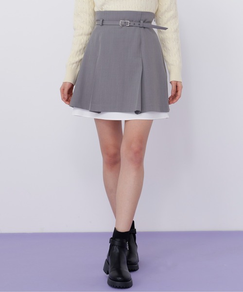 JILL by JILL STUART(ジルバイジルスチュアート)の「<セットアップ対応>ベーシックツイルスカート(スカート・レディース・インディゴブルー/ネイビー/ベージュ/グレー・MEDIUM/SMALL)」の13枚目の写真