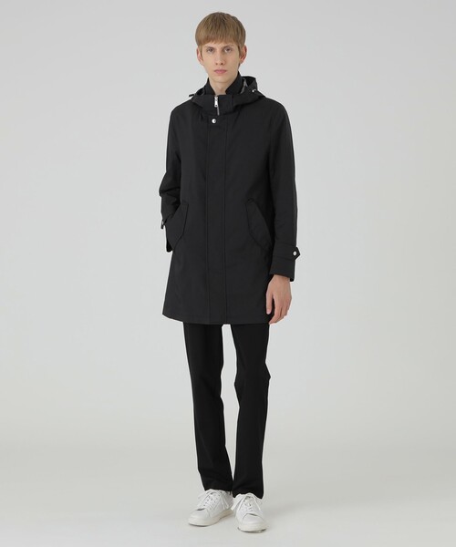 BLACK LABEL CRESTBRIDGE（ブラックレーベル・クレストブリッジ）の「【一部店舗限定】マイクロメモリーツイルシティパーカー（ブルゾン・メンズ・ネイビー/ブラック・M/L/XL）」の3枚目の写真