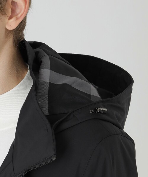 BLACK LABEL CRESTBRIDGE（ブラックレーベル・クレストブリッジ）の「【一部店舗限定】マイクロメモリーツイルシティパーカー（ブルゾン・メンズ・ネイビー/ブラック・M/L/XL）」の6枚目の写真