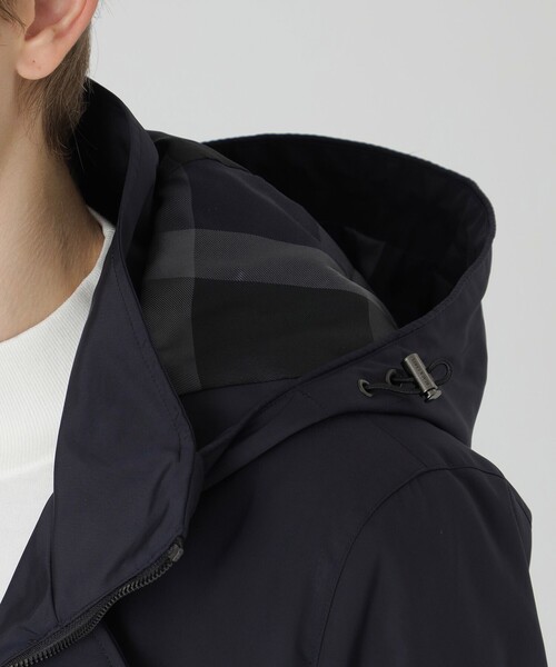 BLACK LABEL CRESTBRIDGE（ブラックレーベル・クレストブリッジ）の「【一部店舗限定】マイクロメモリーツイルシティパーカー（ブルゾン・メンズ・ネイビー/ブラック・M/L/XL）」の13枚目の写真