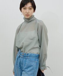 GALLARDAGALANTE | 【手洗い可】シアーボウタイブラウス(シャツ/ブラウス)