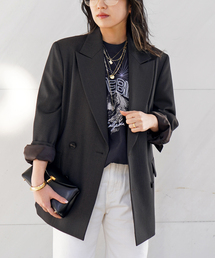 AP STUDIO | dark check jacket(テーラードジャケット)