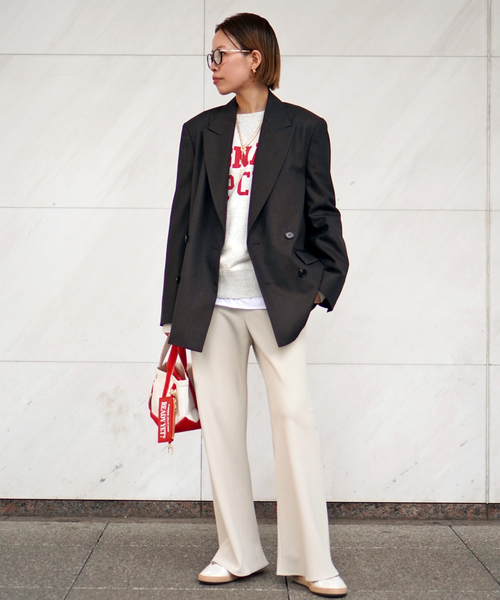 AP STUDIO（エーピーストゥディオ）の「dark check jacket（テーラードジャケット・レディース・ブラウン・36/38）」の15枚目の写真