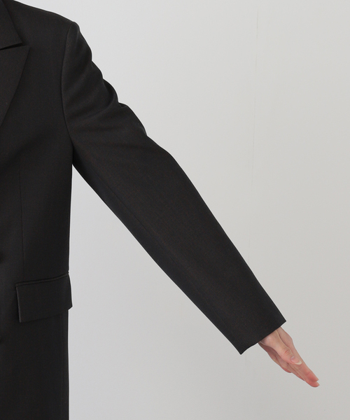 AP STUDIO（エーピーストゥディオ）の「dark check jacket（テーラードジャケット・レディース・ブラウン・36/38）」の9枚目の写真