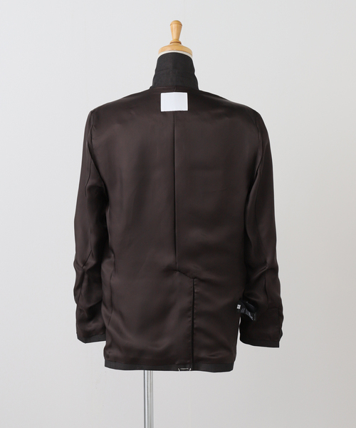 AP STUDIO（エーピーストゥディオ）の「dark check jacket（テーラードジャケット・レディース・ブラウン・36/38）」の5枚目の写真