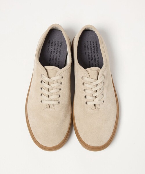 Steven Alan(スティーブンアラン)の「<REPRODUCTION OF FOUND × Steven Alan>SWEDISH MILITARY TRAINER/スニーカー(スニーカー・レディース・ナチュラル/ダークグリーン・36/37/38/39)」の4枚目の写真
